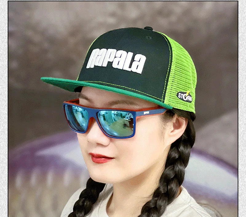 Mesh Fishing Hat Breathable Baseball Cap Outdoor Sports Sunshade Hat
