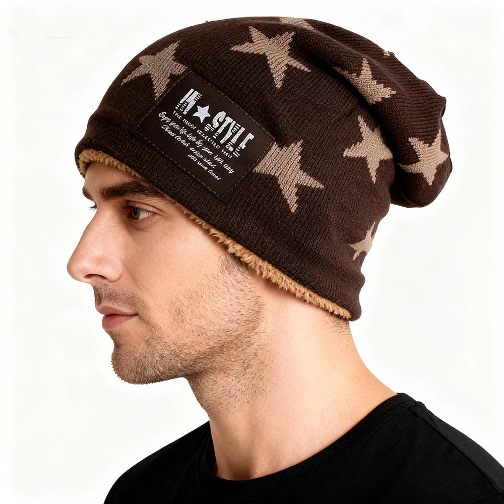 Warm Beanies Skullies Casual Outdoor Snow Beanies Hat