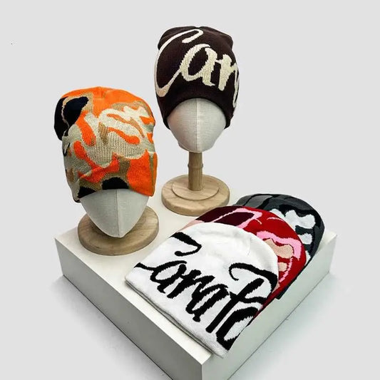 Warm Personal Beanies Unisex Trend Knitted Hats