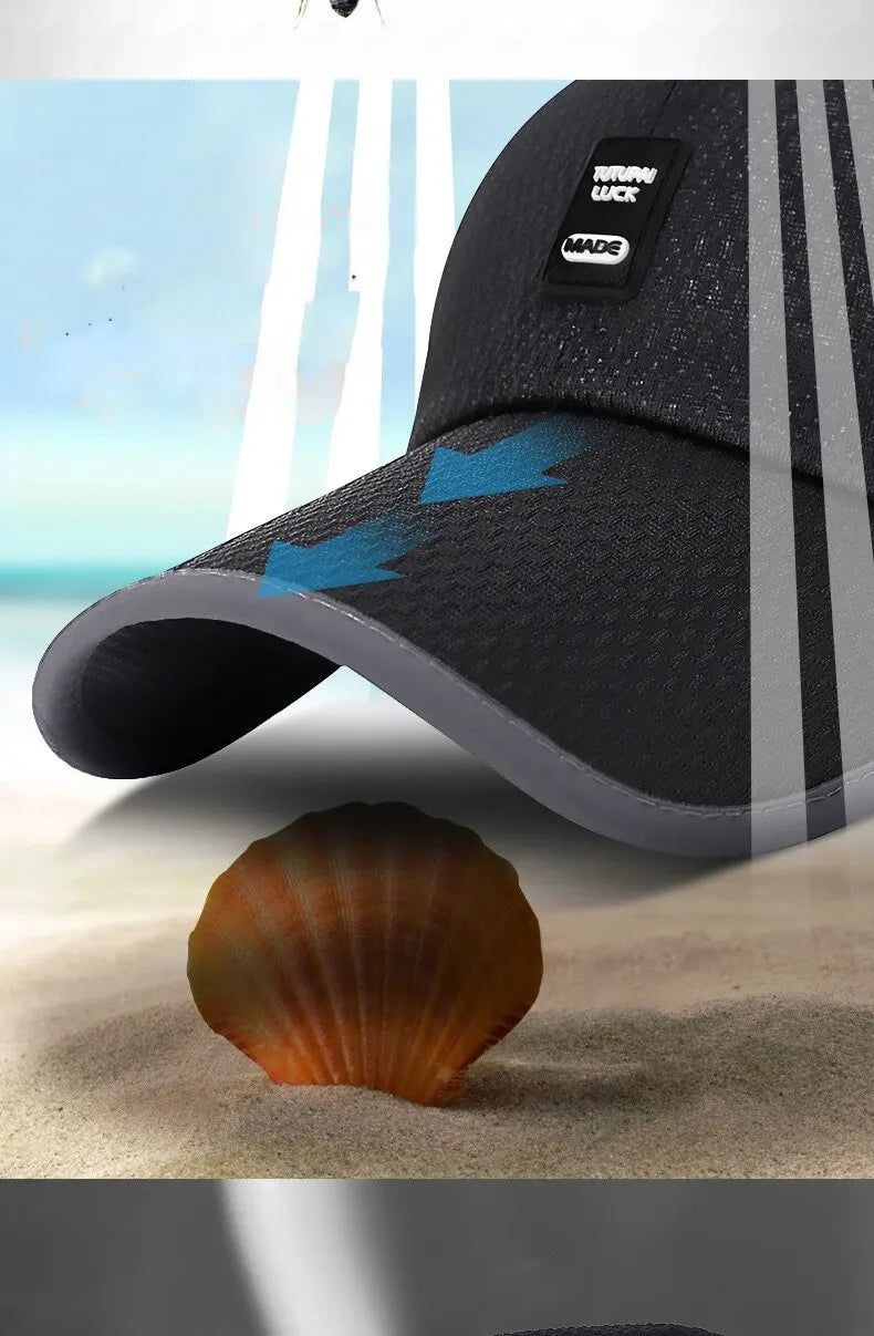 Summer Korean Version Mesh Winning Baseball Cap