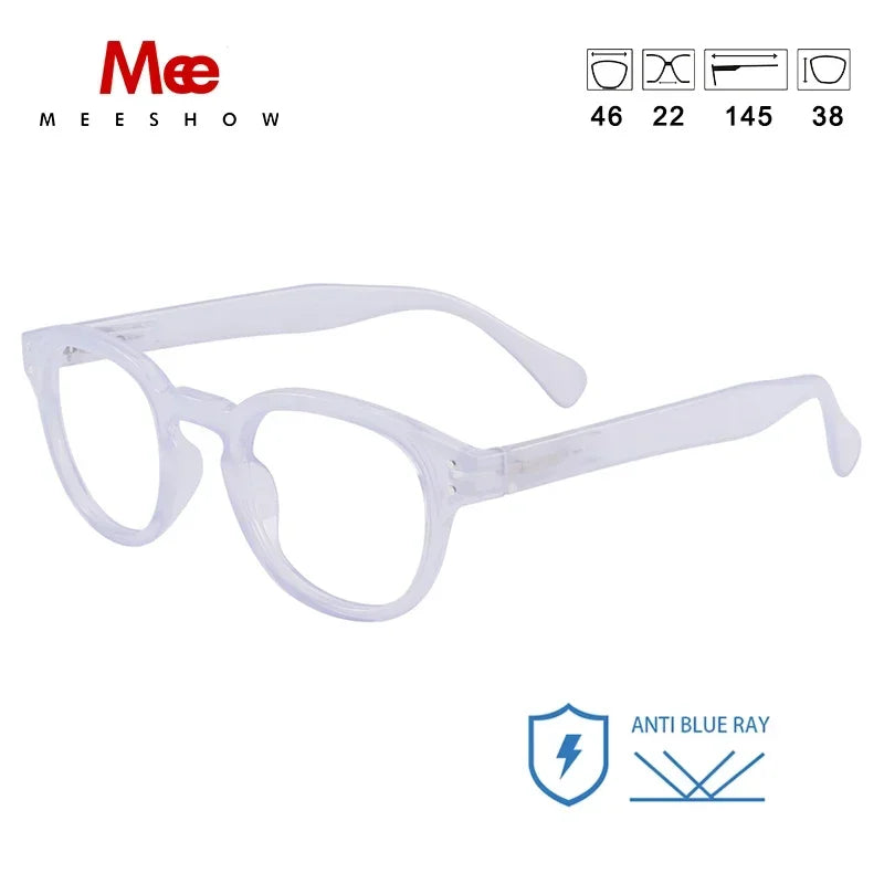Retro Meeshow New Honey Peach Reading Glasses