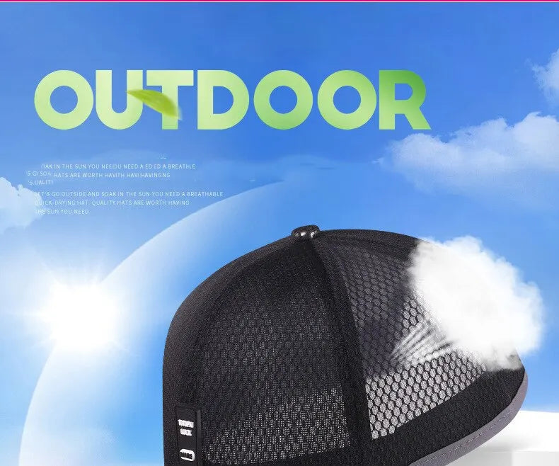 Summer Korean Version Mesh Winning Baseball Cap