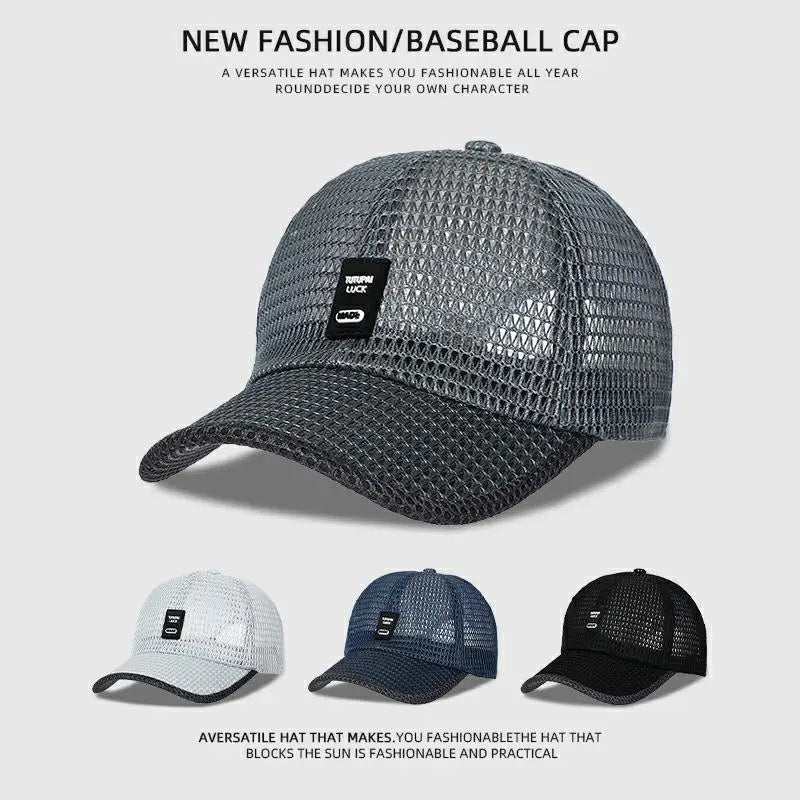 Men's Mesh Baseball Breathable Cap