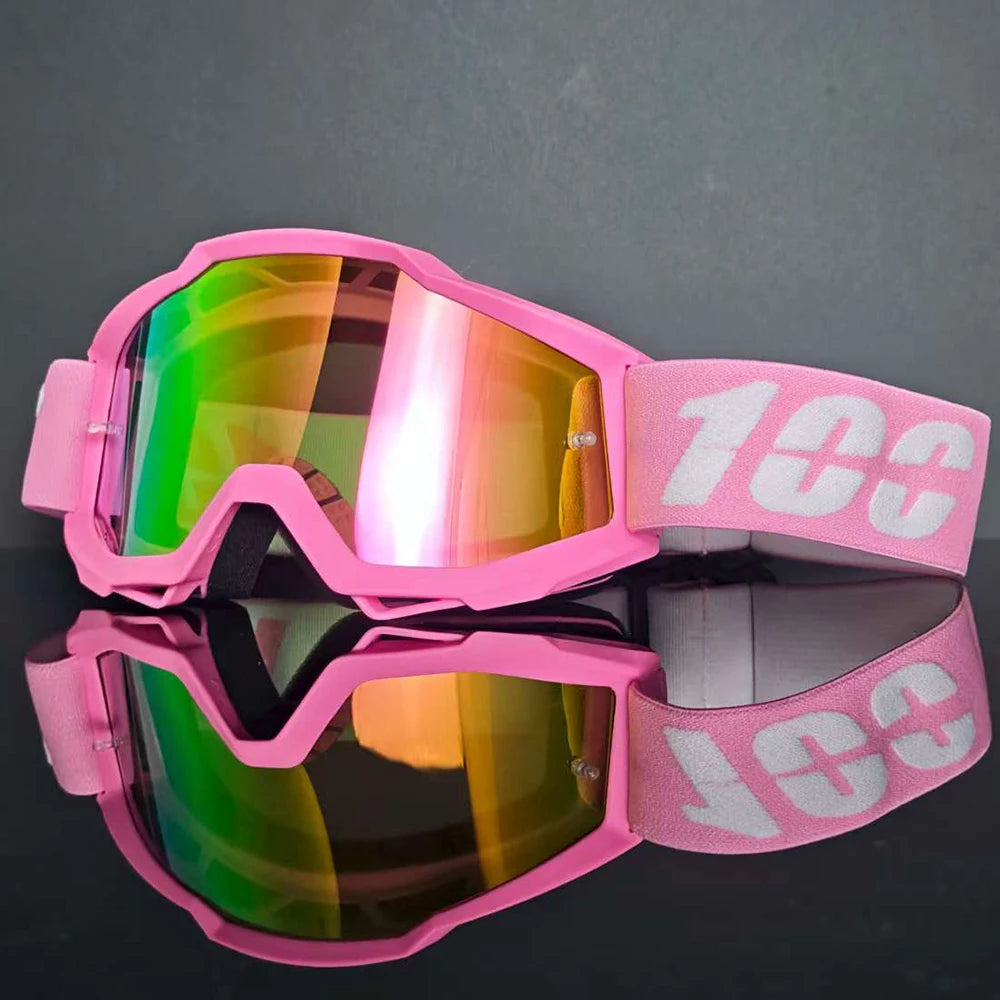 Windproof Men MTB Cycling Dirt Bike Racing Goggles ATV  Motorcycle Glasses