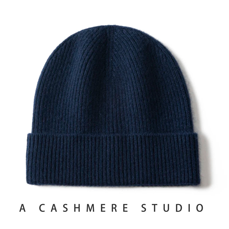 MERRILAMB Natural Cashmere Beanies Hat