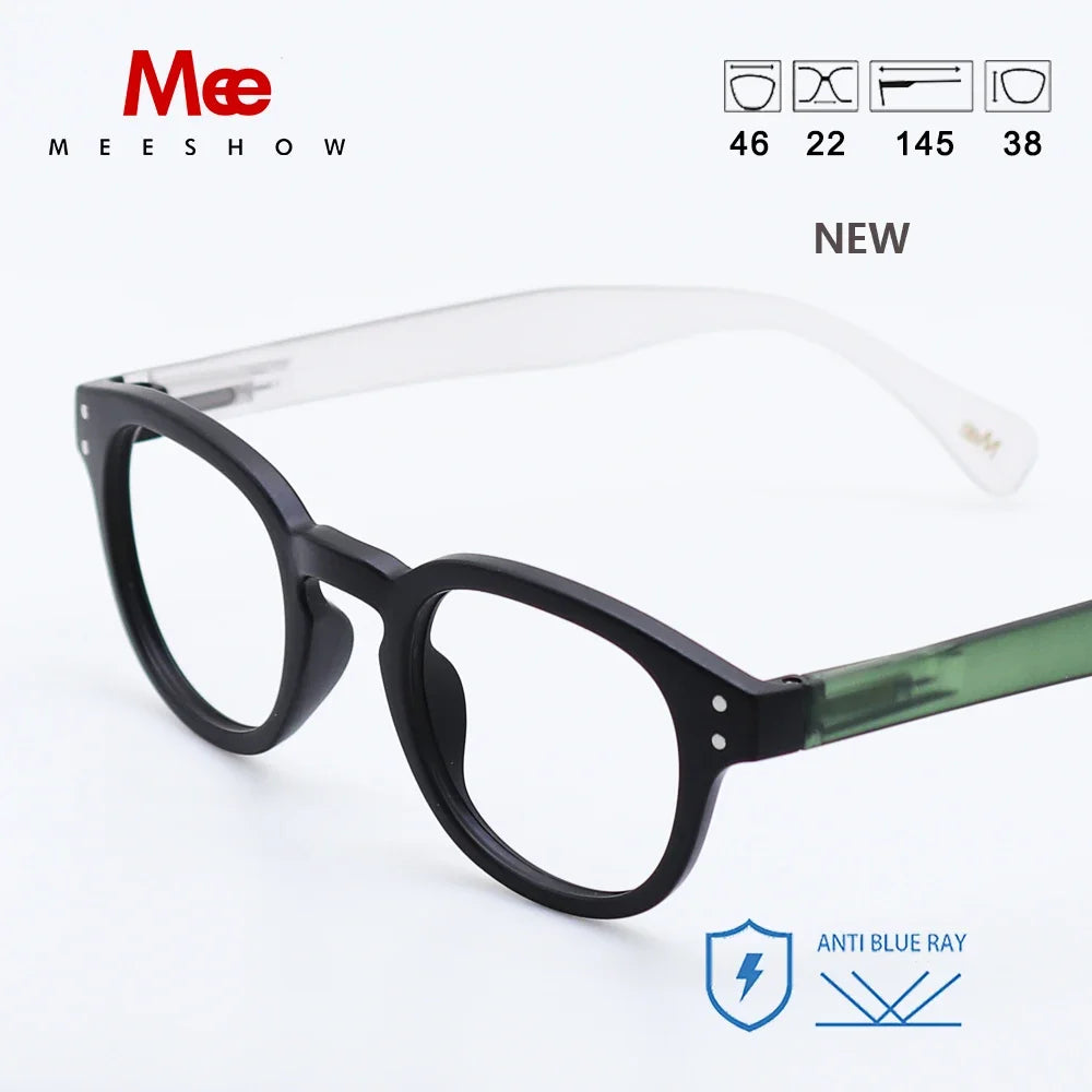 Retro Meeshow New Honey Peach Reading Glasses