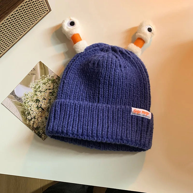 Cute Cartoon Quirky Light-emitting Tentacle Knitted Hat