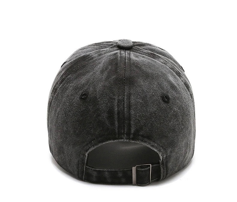 Denim Bare Plate Washed Fashion Baseball Cap