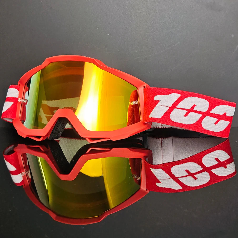 Windproof Men MTB Cycling Dirt Bike Racing Goggles ATV  Motorcycle Glasses