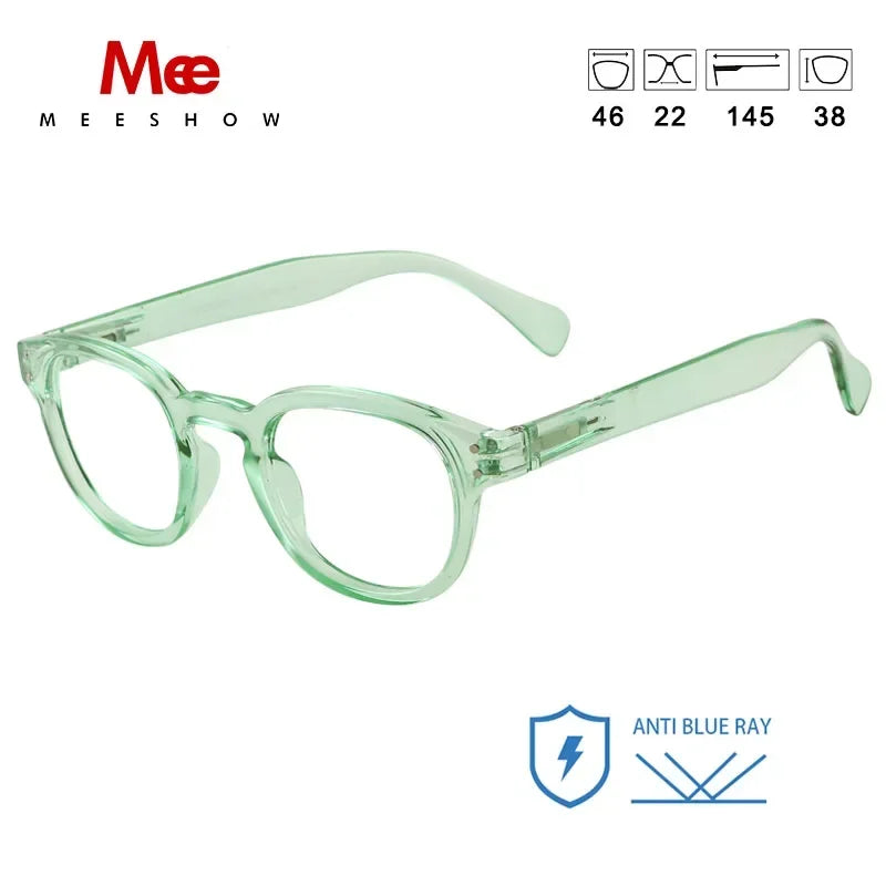 Retro Meeshow New Honey Peach Reading Glasses