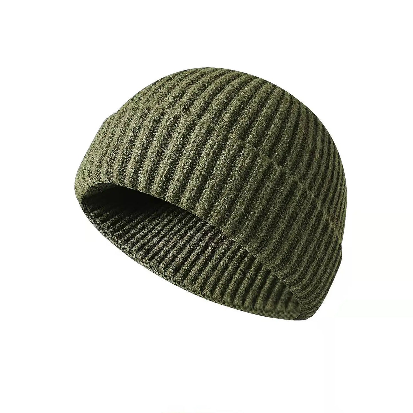 Winter Knittted Cap  Solid Color Hip Hop Cap Unisex Skullies & Beanies