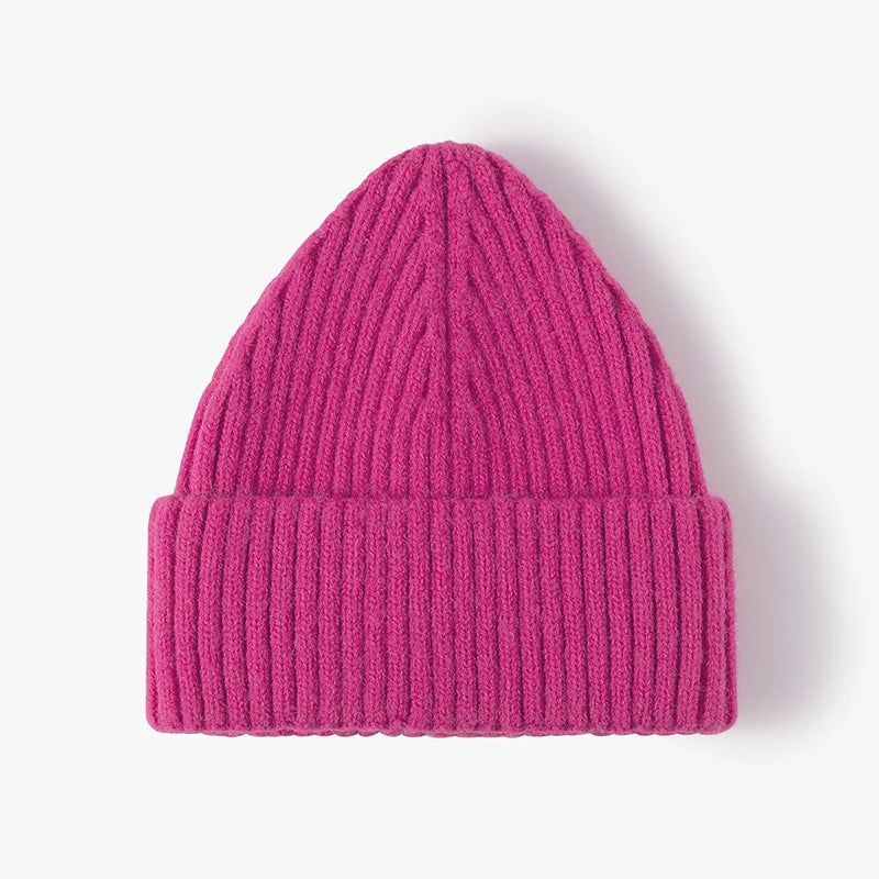 Warm Knit Beanie Hat for Men and Women