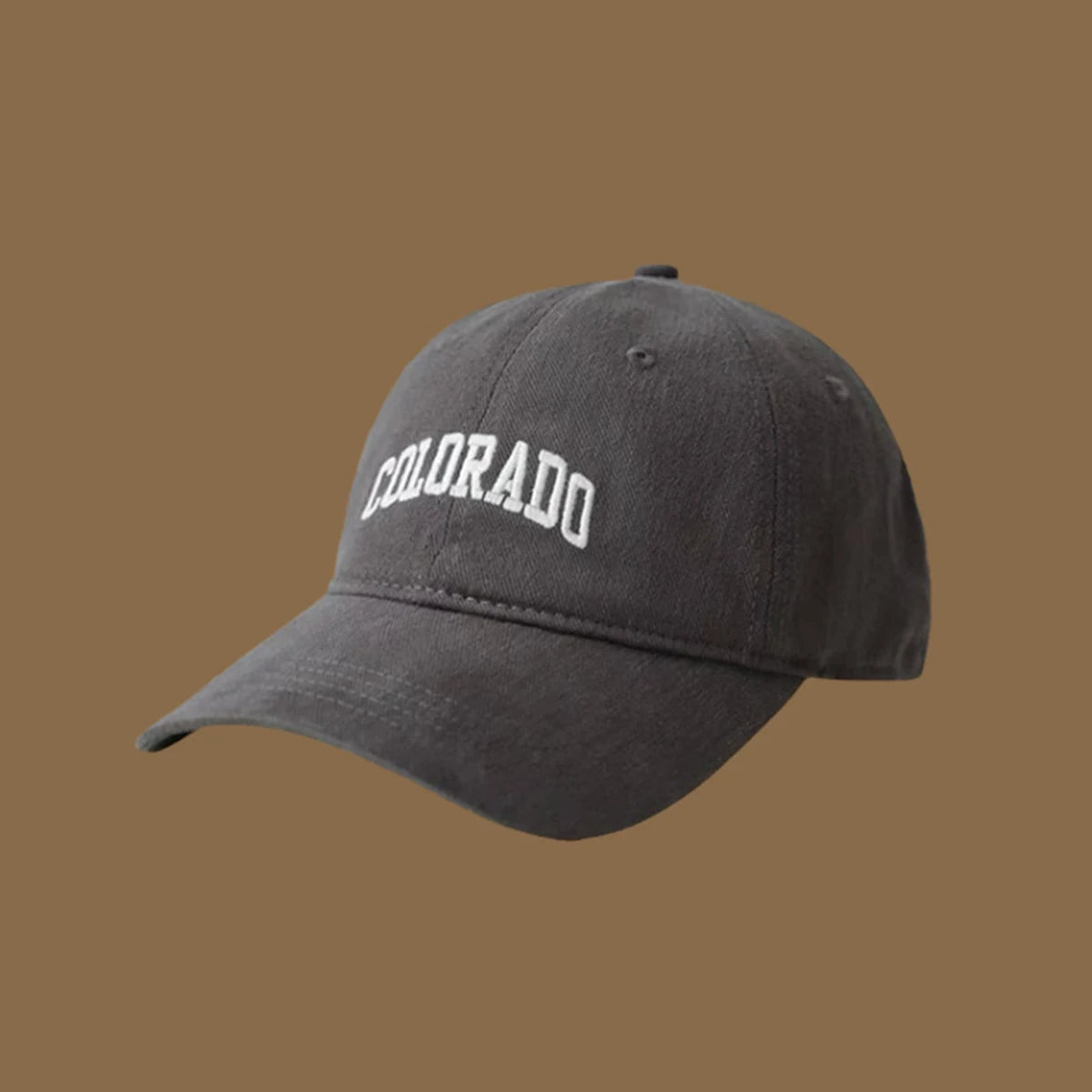 COLORADO Embroidery Cotton Fashion Baseball Cap