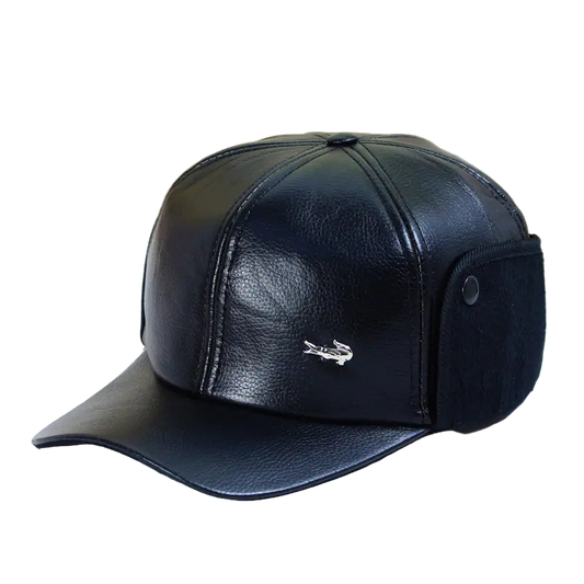 Soft PU Leather Duckbill Baseball Cap