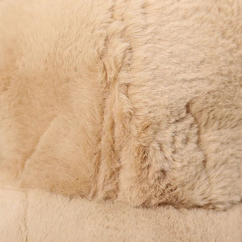 Plush Winter Baseball Caps for Men and Women